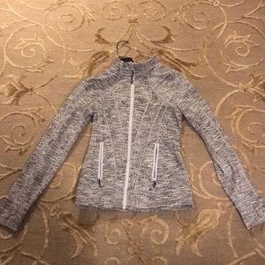 Black and white ivivva jacket.